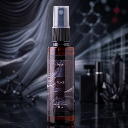 Parfum Auto - Odorizant Auto Luxuriant, Purificator Nano+, Parfum Spray, Black, 50ml