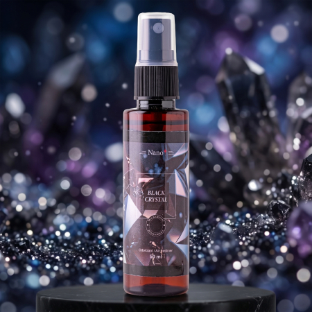 Parfum Auto - Odorizant Auto Luxuriant, Purificator Nano+, Parfum Spray, Black Crystal, 50ml