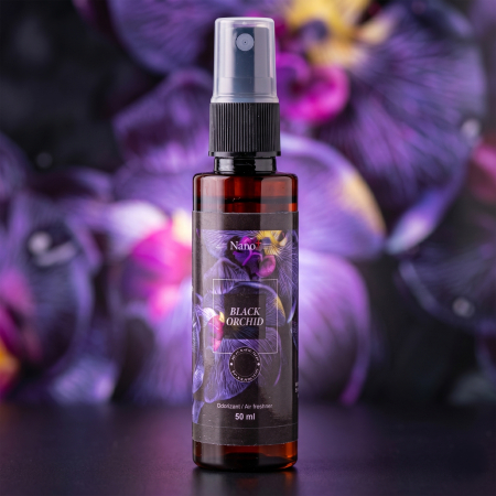 Parfum Auto - Odorizant Auto Luxuriant, Purificator Nano+, Parfum Spray, Black Orchid, 50ml