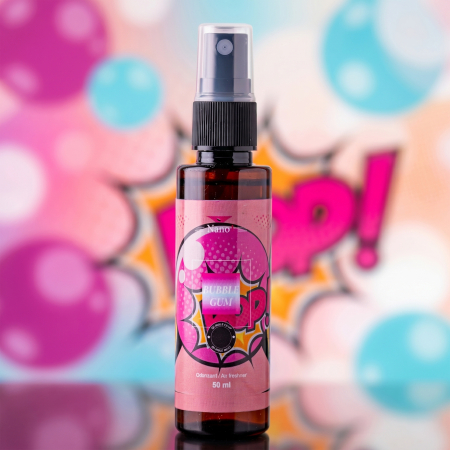 Parfum Auto - Odorizant Auto Luxuriant, Purificator Nano+, Parfum Spray, Bubble Gum, 50ml
