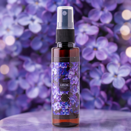 Parfum Auto - Odorizant Auto Luxuriant, Purificator Nano+, Parfum Spray, Liliac, 50ml