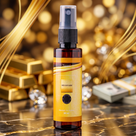 Parfum Auto - Odorizant Auto Luxuriant, Purificator Nano+, Parfum Spray, Millionaire, 50ml