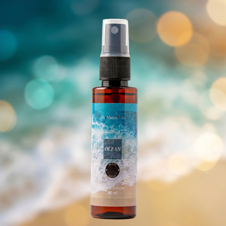 Parfum Auto - Odorizant Auto Luxuriant, Purificator Nano+, Parfum Spray, Ocean, 50ml