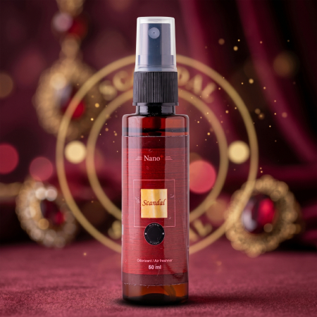 Parfum Auto - Odorizant Auto Luxuriant, Purificator Nano+, Parfum Spray, Scandal, 50ml
