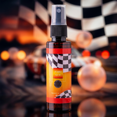 Parfum Auto - Odorizant Auto Luxuriant, Purificator Nano+, Parfum Spray, Turbo Gum, 50ml