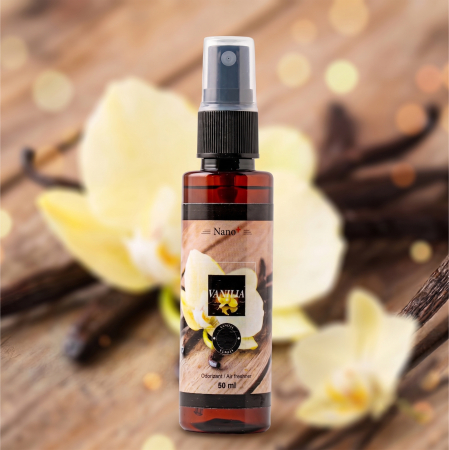 Parfum Auto - Odorizant Auto Luxuriant, Purificator Nano+, Parfum Spray, Vanilia, 50ml