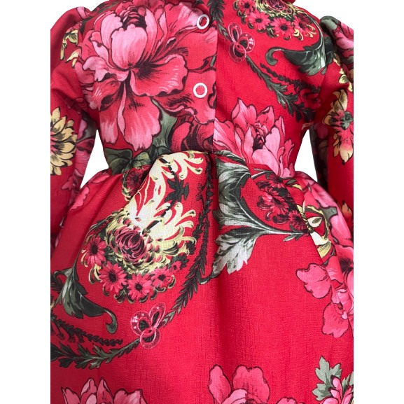 Rochie fetite casual, elganta, culoare rosie [4]