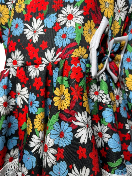 Rochita fete casual multicolor cu flori party [4]