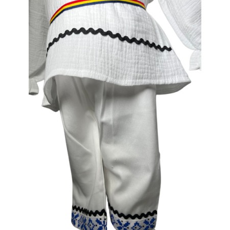 Costum popular baieti cu vesta, 4 piese [1]