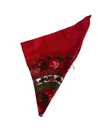 Costum traditional fete premium, negru/rosu/alb, 6 piese [1]