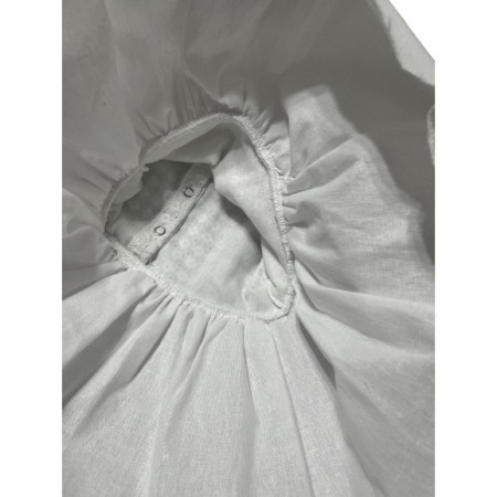 Rochie botez fetite premium, elganta, culoare alb/rosu [4]