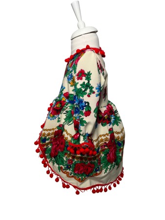 Rochie fetite gipsi, culoare alb/multicolor [1]