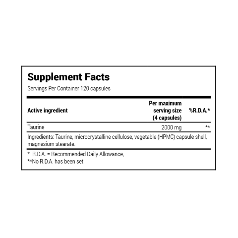 Taurine 500 mg [1]