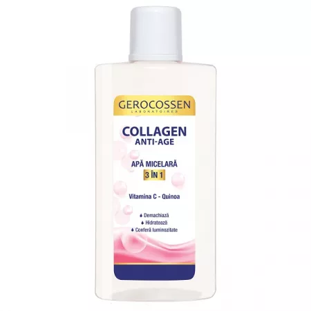 Apa micelara 3 in 1 Collagen Anti-Age, 300 ml, Gerocossen [1]
