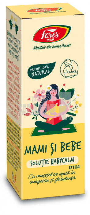 Babycalm Solutie D104 - Mami si bebe 30 ml [1]