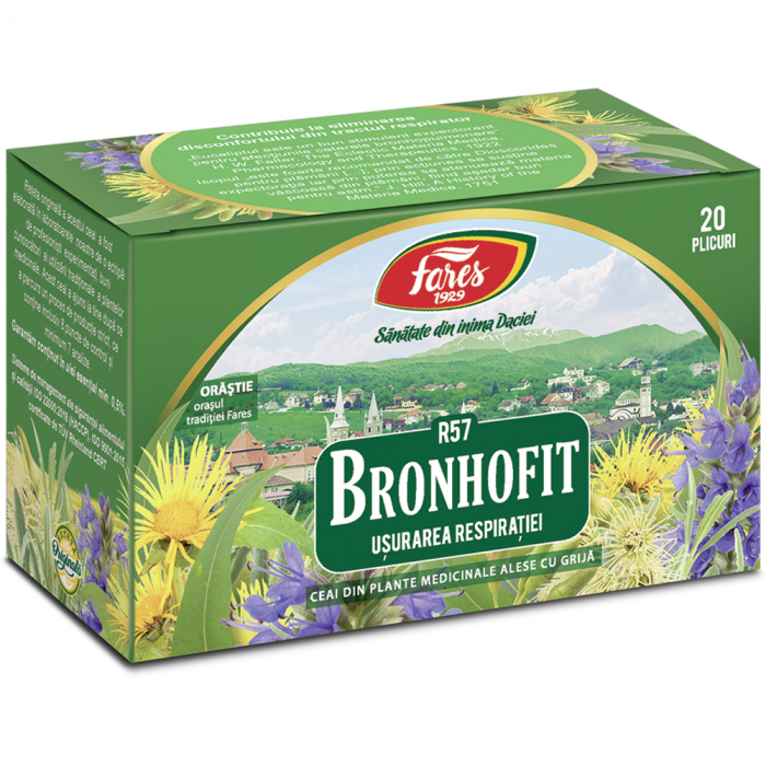 Ceai Bronhofit, R57, 20 plicuri [1]