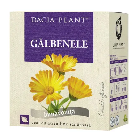 Ceai de Galbenele, 50g, Dacia Plant [1]
