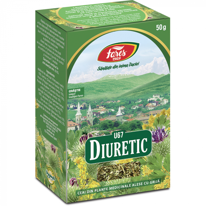 Ceai Diuretic U67, 50 g [1]