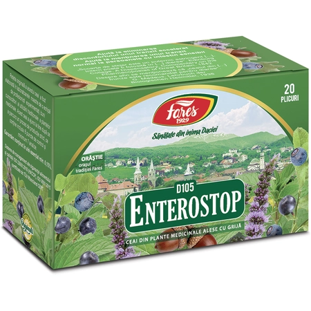 Ceai Enterostop, D105, 20 plicuri [1]
