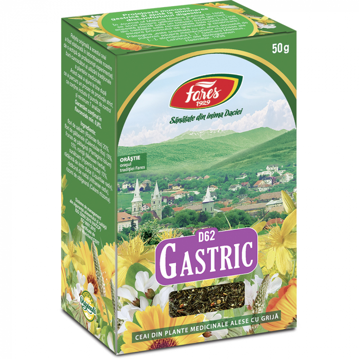 Ceai Gastric D62, 50 g [1]