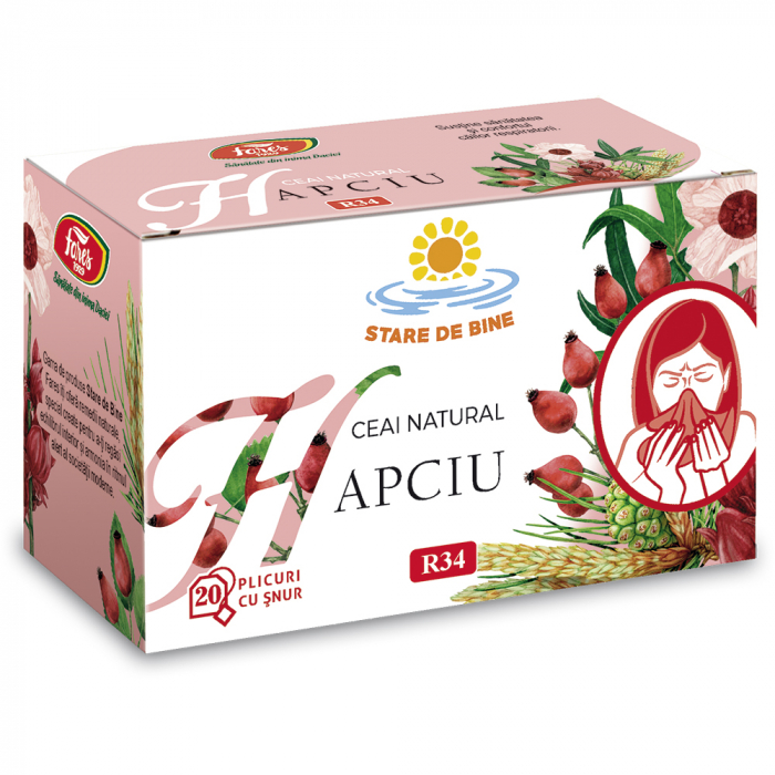 Ceai Hapciu R34, 20 plicuri [1]