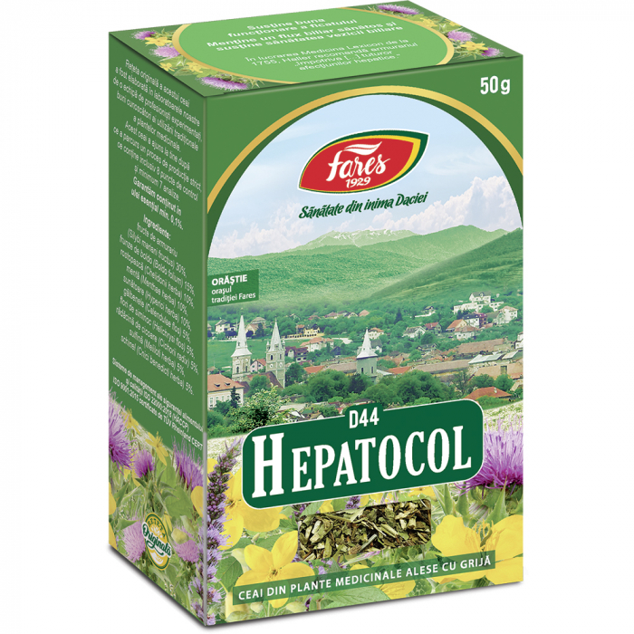 Ceai Hepatocol D44, 50 g [1]