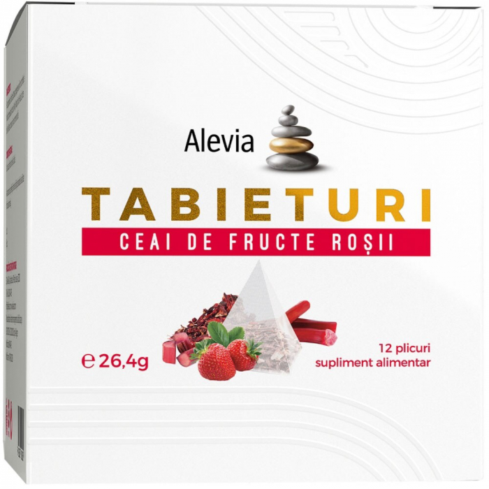 Ceai infuzie ALEVIA Fructe rosii, 12 buc, 26.4g [1]