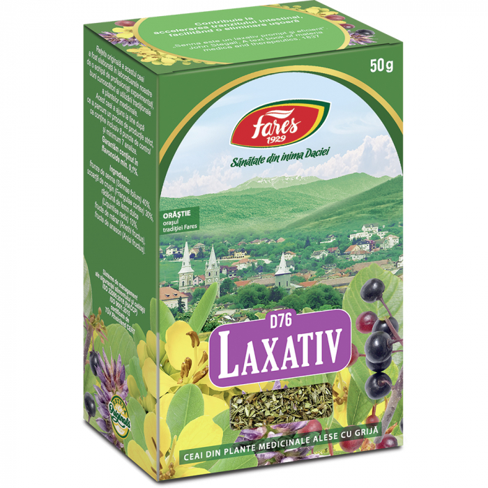 Ceai Laxativ, D76, 50 g [1]