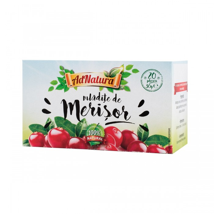Ceai merisor mladite, 20 plicuri [1]