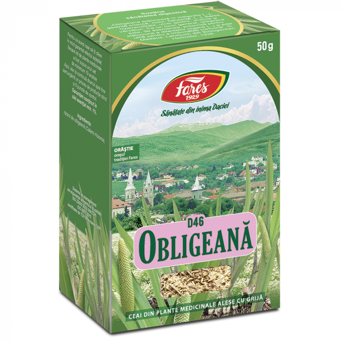 Ceai Obligeana radacina D 46, 50 g [1]
