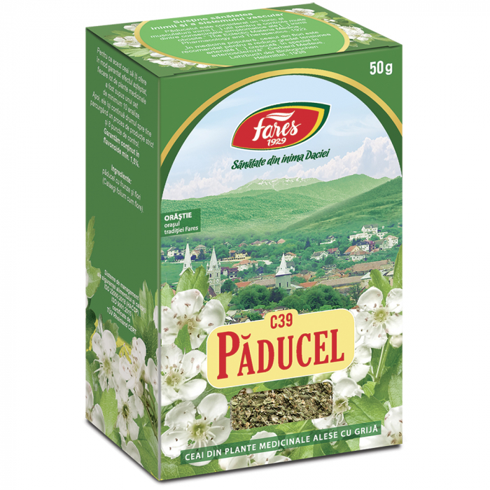 Ceai Paducel frunze si flori C 39, 50 g [1]