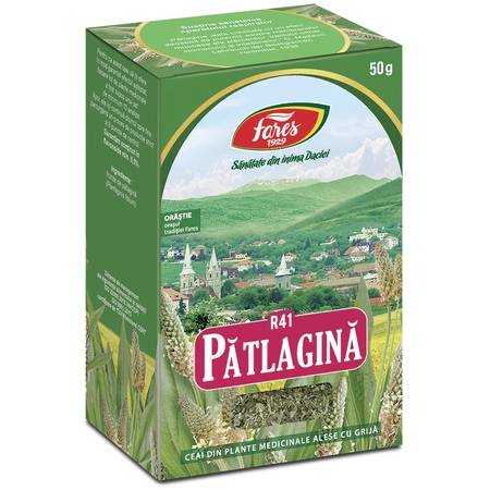 Ceai Patlagina frunze R41, 50 g [1]