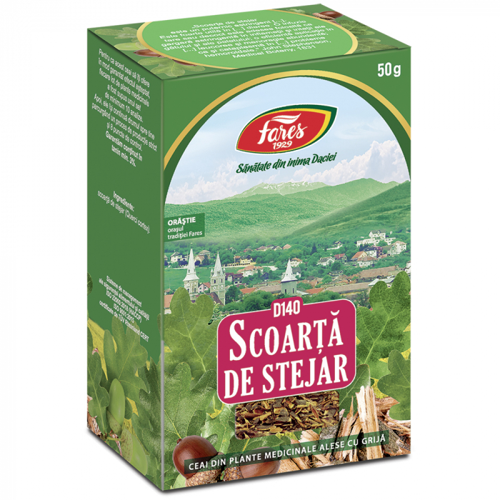 Ceai Stejar scoarta D 140, 50 g [1]
