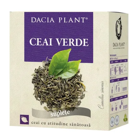 Ceai verde, 50 g, Dacia Plant [1]
