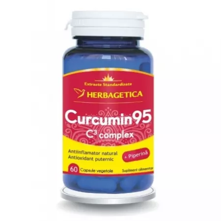 Curcumin95 C3 Complex, 60 capsule, Herbagetica [1]