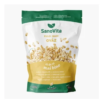 Fulgi de ovaz mari, 500g, SanoVita [1]