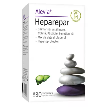 Heparepar, 30 capsule, Alevia [1]