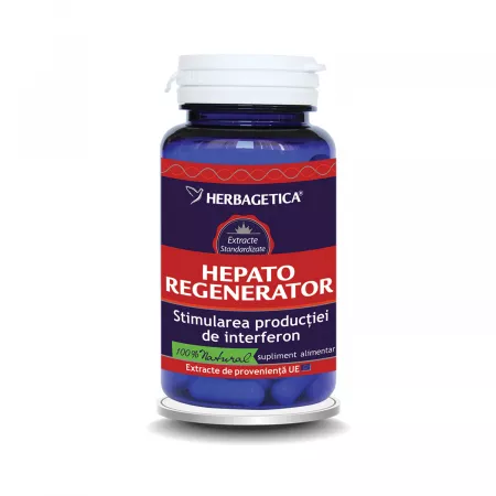 Hepato Regenerator, 60 capsule, Herbagetica [1]
