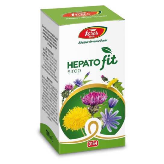 Hepatofit D164 sirop cu fructoza, 100ml [1]