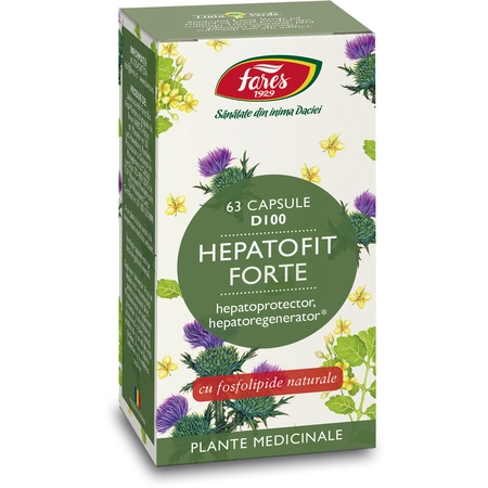 Hepatofit Forte D100, 63 capsule [1]