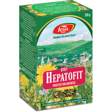 Hepatofit protector hepatic, D157, ceai la pungă [1]