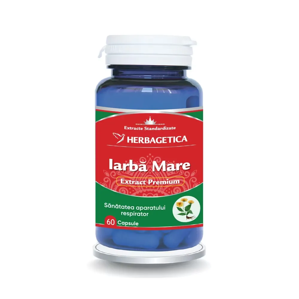 Iarba Mare, 60 capsule, Herbagetica [1]