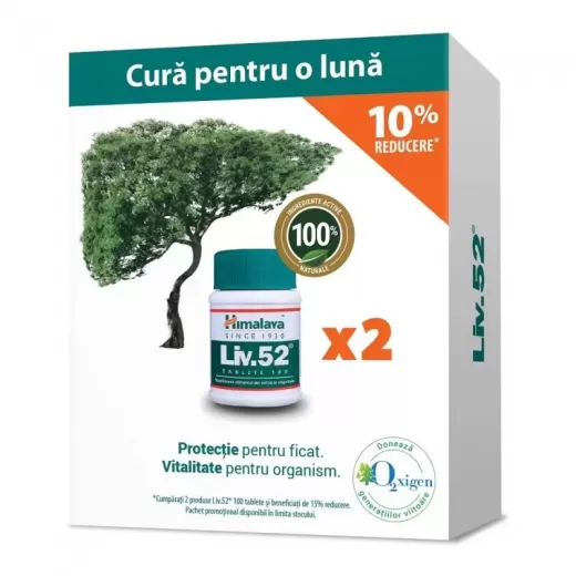 Liv. 52 -Pachet (2 x 100) Tablete [1]