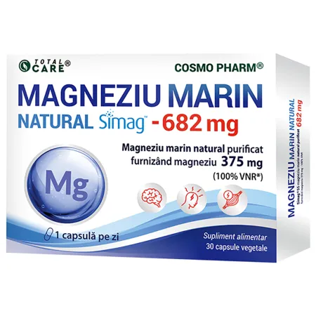 Magneziu Marin, 682 mg, 30 capsule, Cosmo Pharm [1]
