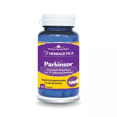 Parkinsor, 60 capsule, Herbagetica [1]