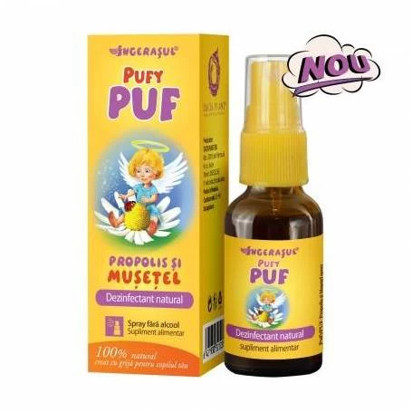 Pufy PUF Ingerasul - Spray Propolis si Musetel 20 ml [1]