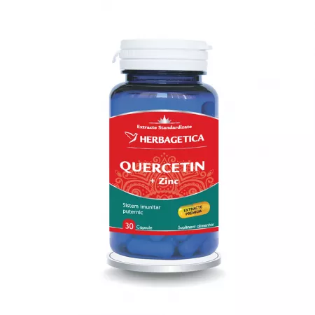 Quercetin Plus Zinc, 30 capsule [1]