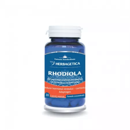 Rhodiola, 30 capsule, Herbagetica [1]