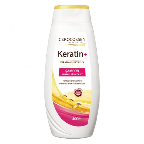 Sampon pentru par vopsit cu keratina si filtru UV - Keratin+ 400 ml [1]