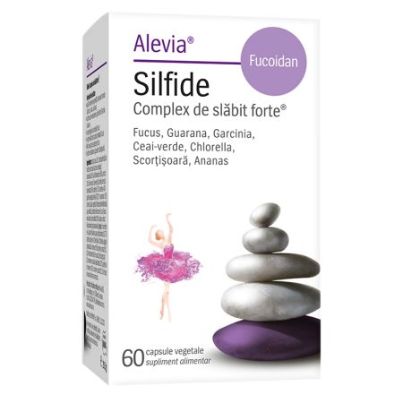 Silfide Complex de slabit forte + Fucoidan, 60 capsule, Alevia [1]